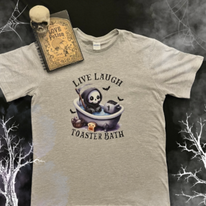 Live Laugh Toaster Bath T-shirt