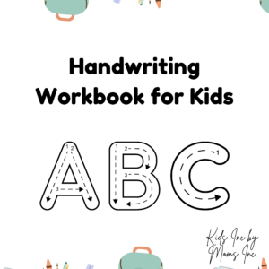 Handwriting practice book