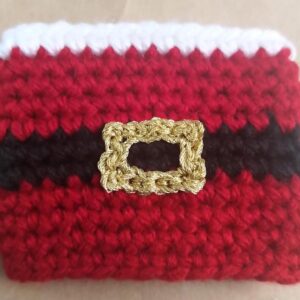 Cutlery holder Santa belt
