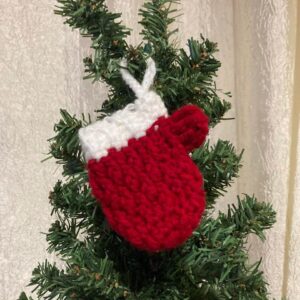 Tree decoration mitten