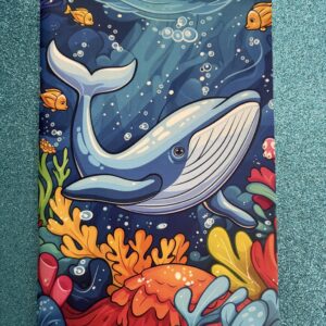 Kids colouring Book - Fish