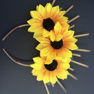 3 Sunflower Headband - small